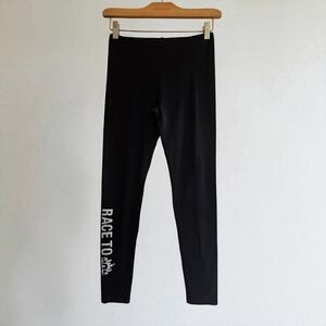 Race to the Castle ChalkTalk Sports Leggings, Size Small, Measurements In Photos